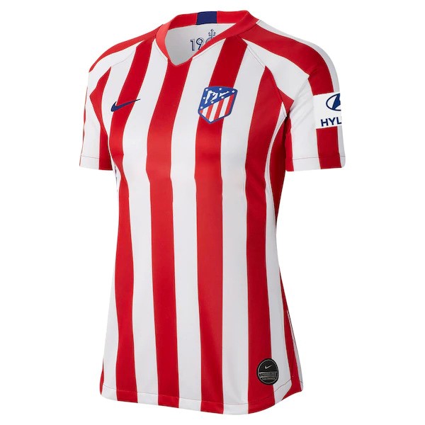 Tailandia Camiseta Atlético Madrid Replica Primera Ropa Mujer 2019/20 Rojo